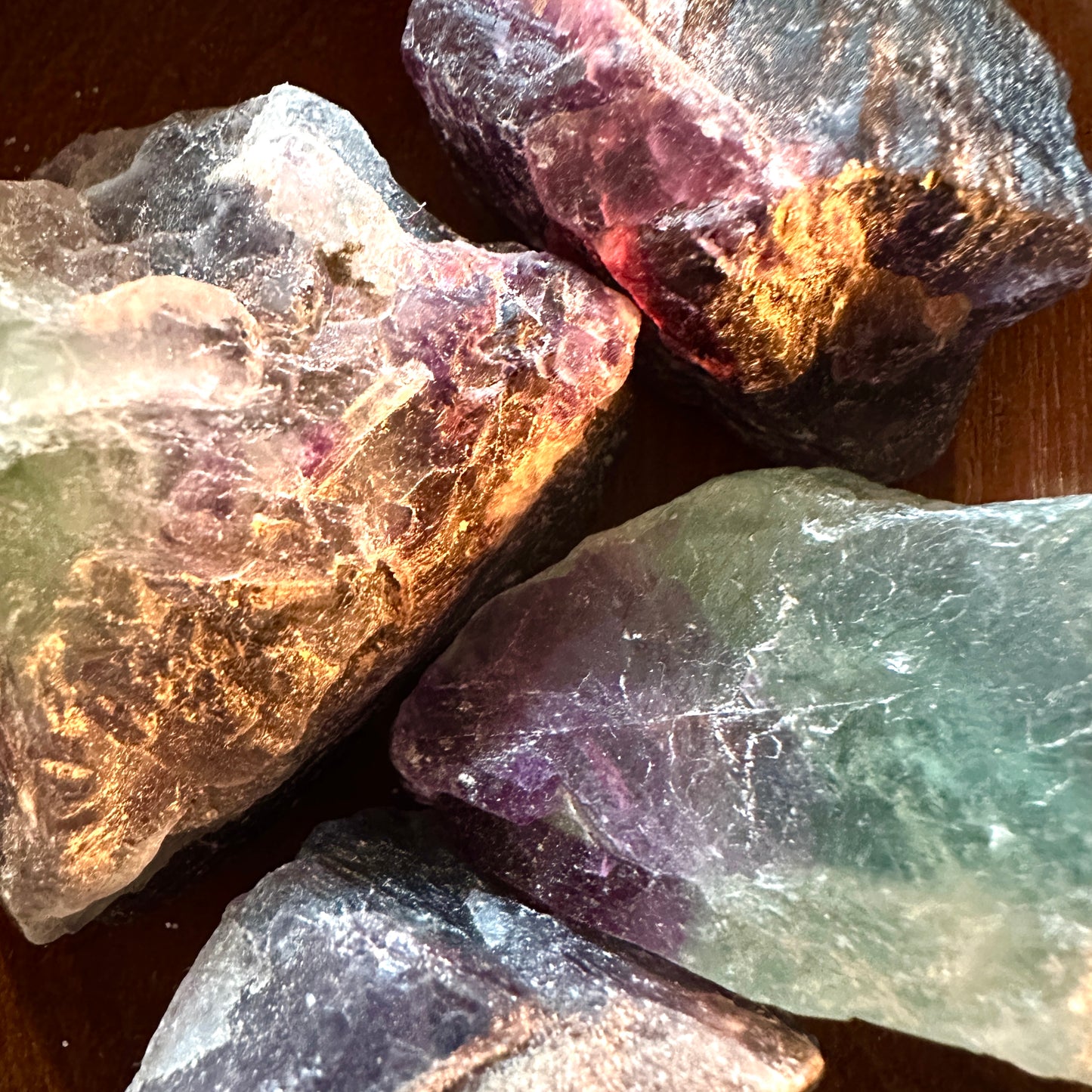 Raw Fluorite Chunks
