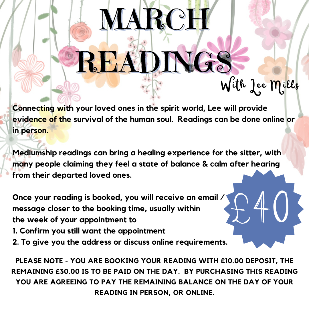 MARCH READINGS