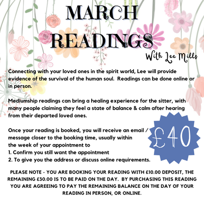 MARCH READINGS