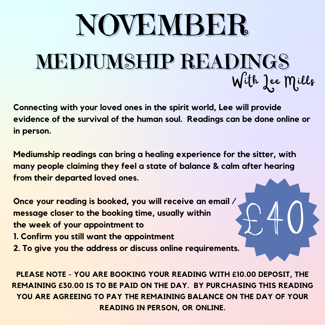 NOVEMBER READINGS